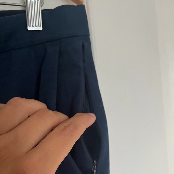 Old Navy Ultimate Tech Straight Trousers - Navy - Picture 5 of 8